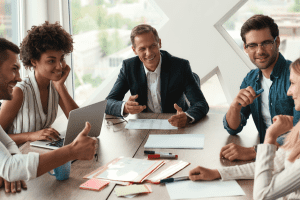 Réunion de travail