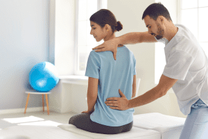 Séance d'étiopathie