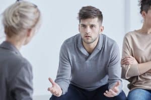 Séance de médiation avec un couple
