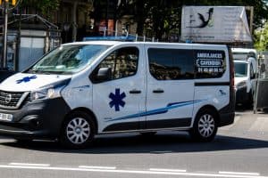 Ambulance à Paris