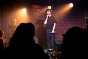 Animateur lors d'un spectacle