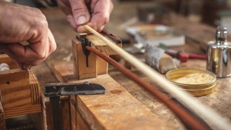 Fabrication d'un archet de violon
