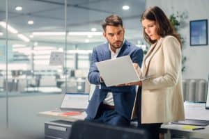 Rendez-vous dans une entreprise