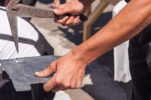 Taille d'une ardoise