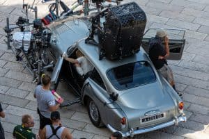 Tournage du film James Bond