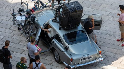 Tournage du film James Bond