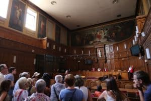 Salle d'audience du tribunal de Montpellier