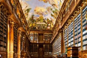 Bibliothèque historique du monastère de Strahov à Prague, Salle Philosophique