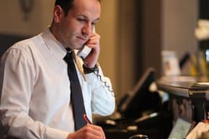 Concierge dans un hôtel