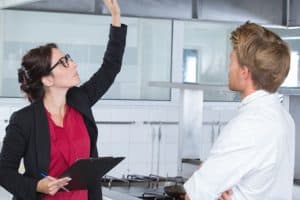 Inspection dans un restaurant
