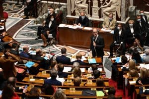 Séance à l'Assemblee nationale