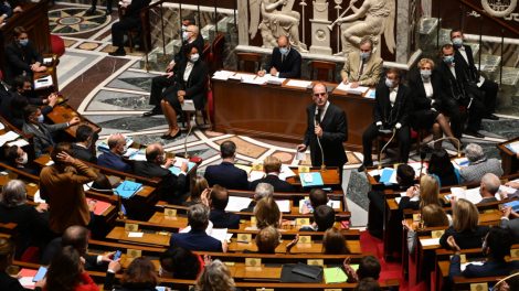 Séance à l'Assemblee nationale