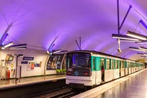 Station de métro Gambetta à Paris