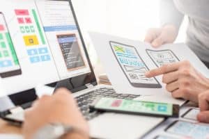 Travail sur la conception d'une application mobile