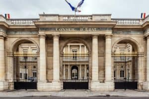 Entrée du Conseil d'État à Paris
